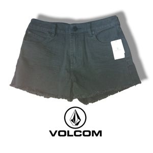 NWT Volcom Black Shorts